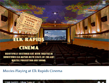 Tablet Screenshot of elkrapidscinema.com